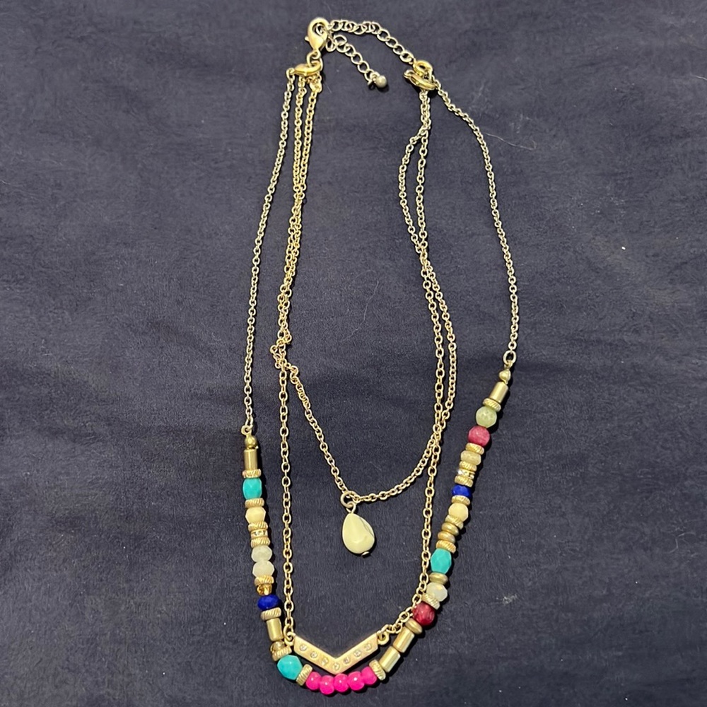 Layered necklace